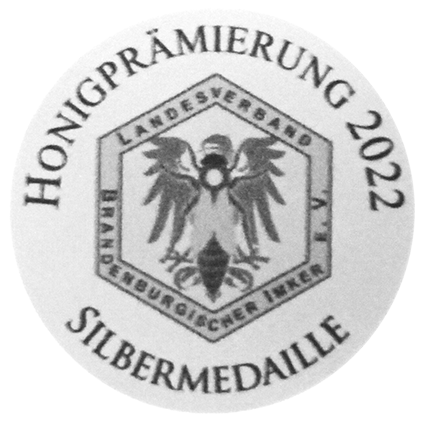 PotsdamerGartenhonig_Silber-Medaille_Brandenburger Honigwettbewerb PotsdamerGartenhonig_Silber-Medaille_Brandenburger Honigwettbewerb